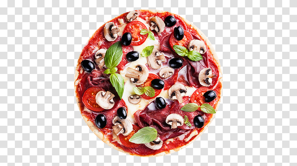 Pizza, Dish, Meal, Food, Platter Transparent Png