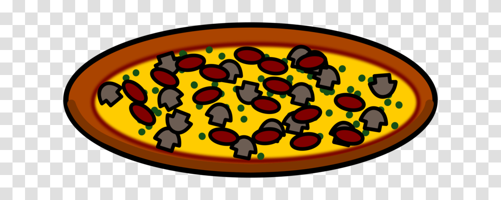 Pizza Edible Mushroom Pepperoni Fast Food, Dish, Meal, Platter, Lunch Transparent Png