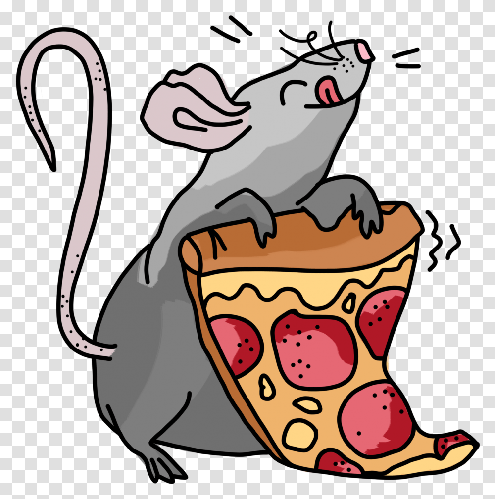 Pizza Fish Gif Clipart Download Rat Gif, Mammal, Animal, Rodent, Pet Transparent Png