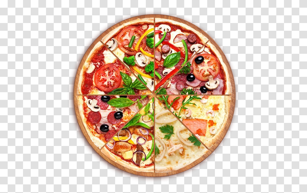 Pizza, Food, Dish, Meal, Bowl Transparent Png