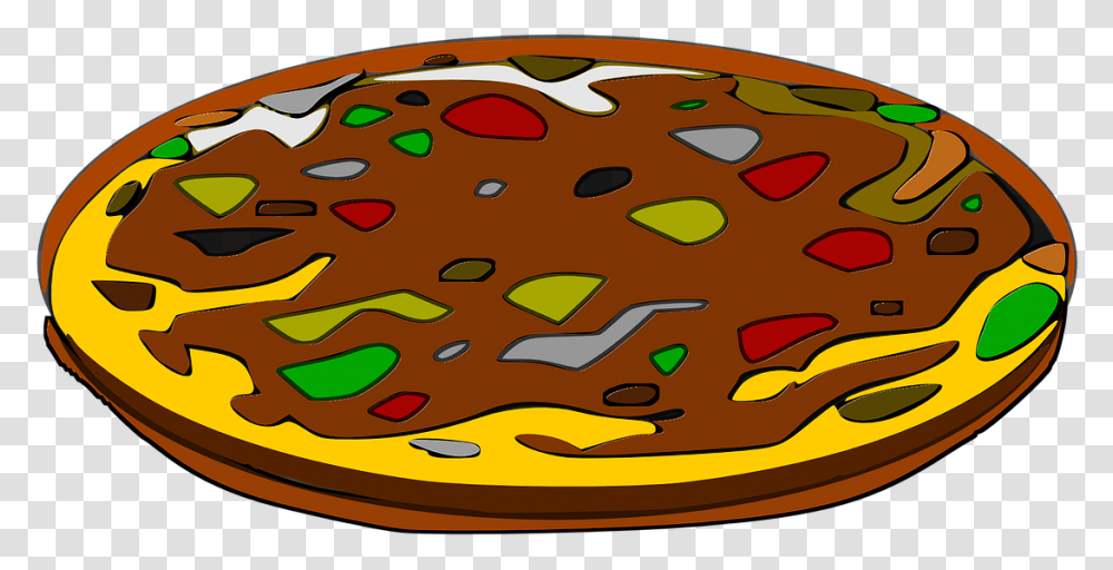 Pizza Food Fast Free Picture Hamburger, Dish, Meal, Platter Transparent Png