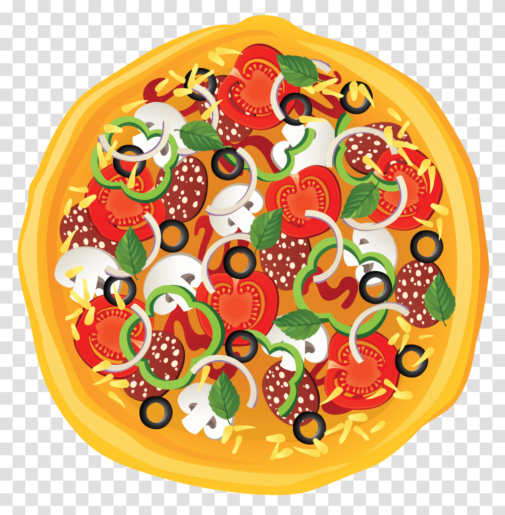 Pizza, Food Transparent Png