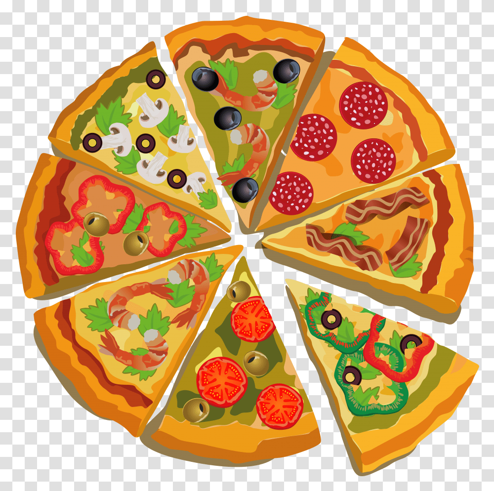 Pizza, Food Transparent Png