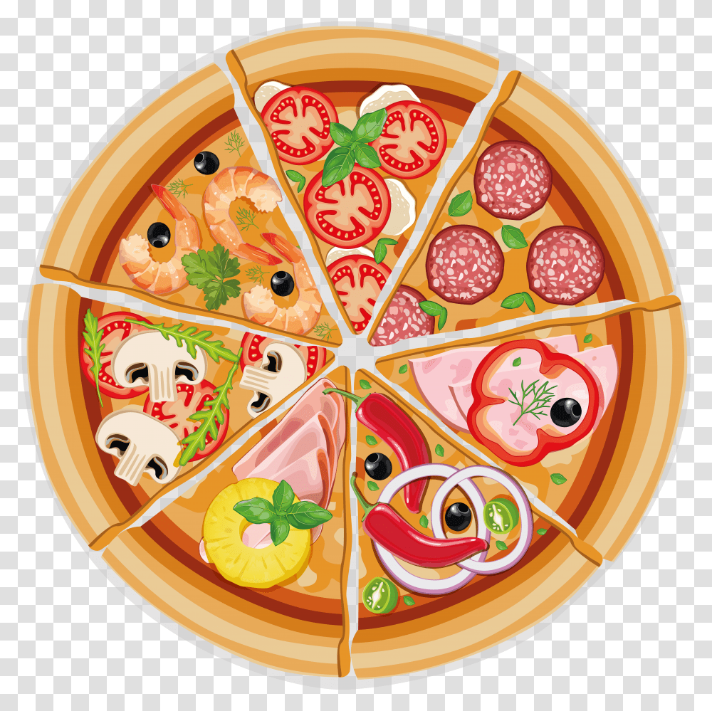 Pizza, Food Transparent Png