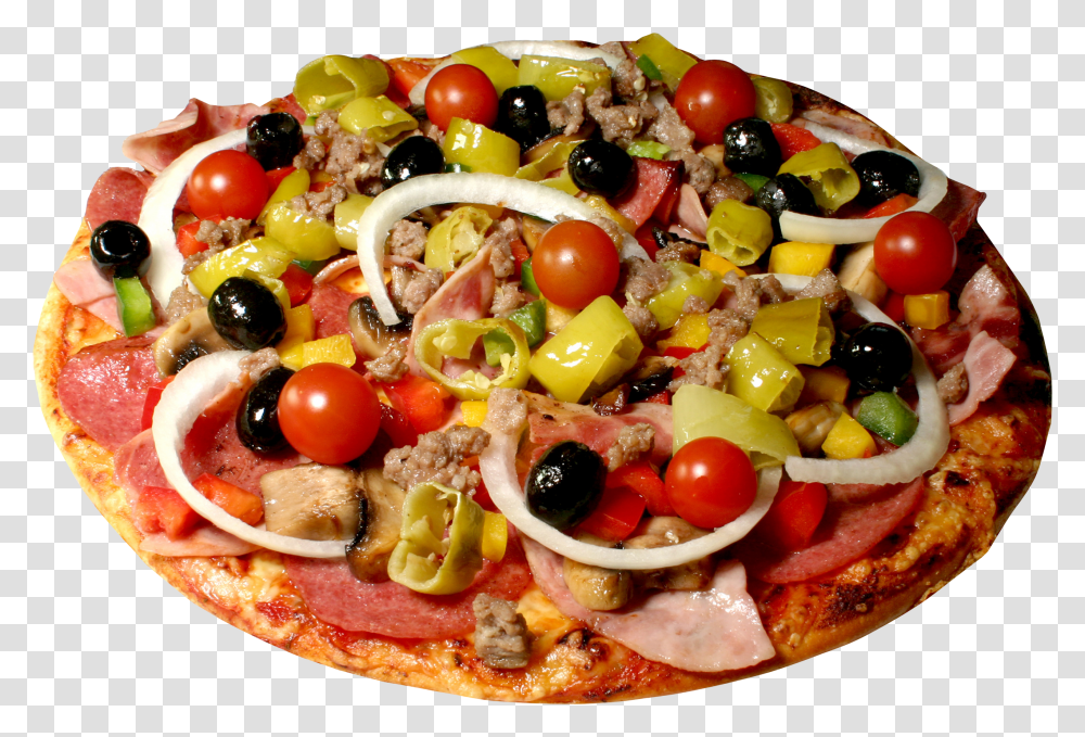 Pizza, Food Transparent Png