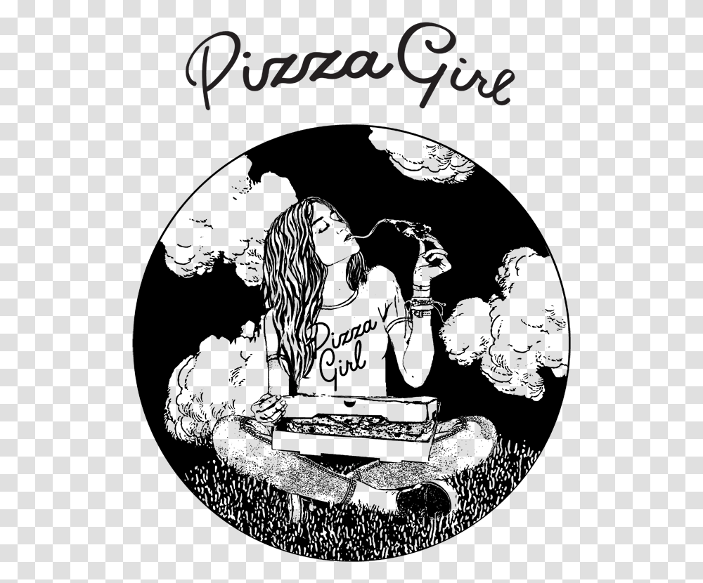 Pizza Girl Sauce, Urban, Outdoors Transparent Png