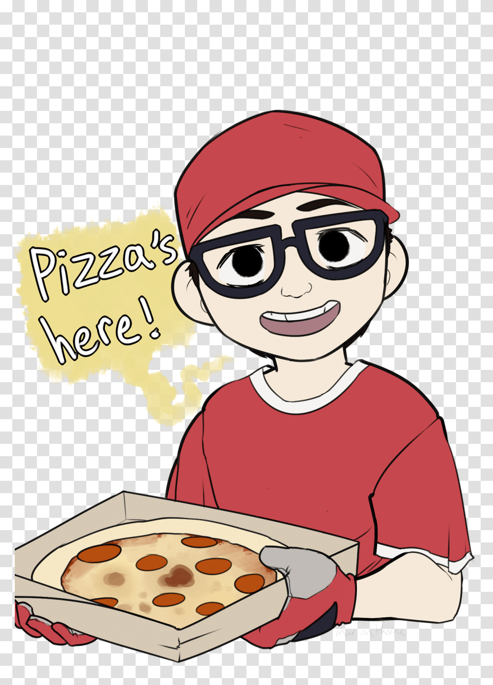 Pizza Glove Tumblr, Food, Cookie, Biscuit, Person Transparent Png