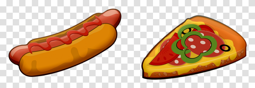 Pizza Hot Dog Fast Food Food Sausage Pizza Hot Dogs Transparent Png