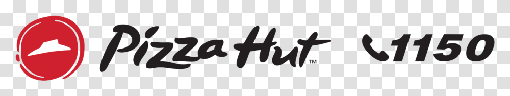 Pizza Hut 1150 Logo, Alphabet, Handwriting Transparent Png