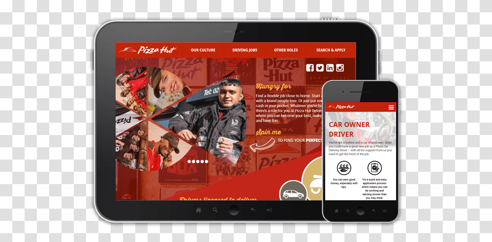 Pizza Hut Careers Old Pizza Hut, Person, Human, Mobile Phone, Electronics Transparent Png