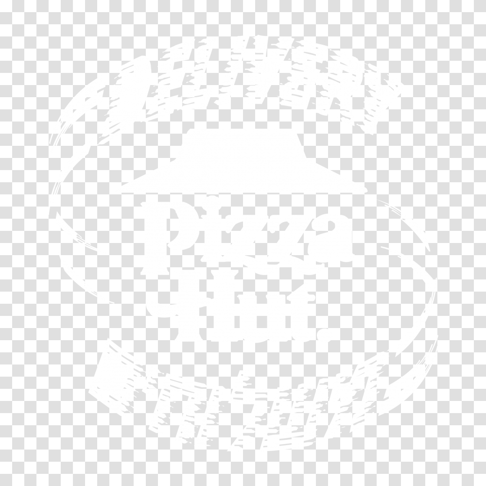 Pizza Hut Israel Logo Black And White Illustration, Label, Text, Symbol, Trademark Transparent Png