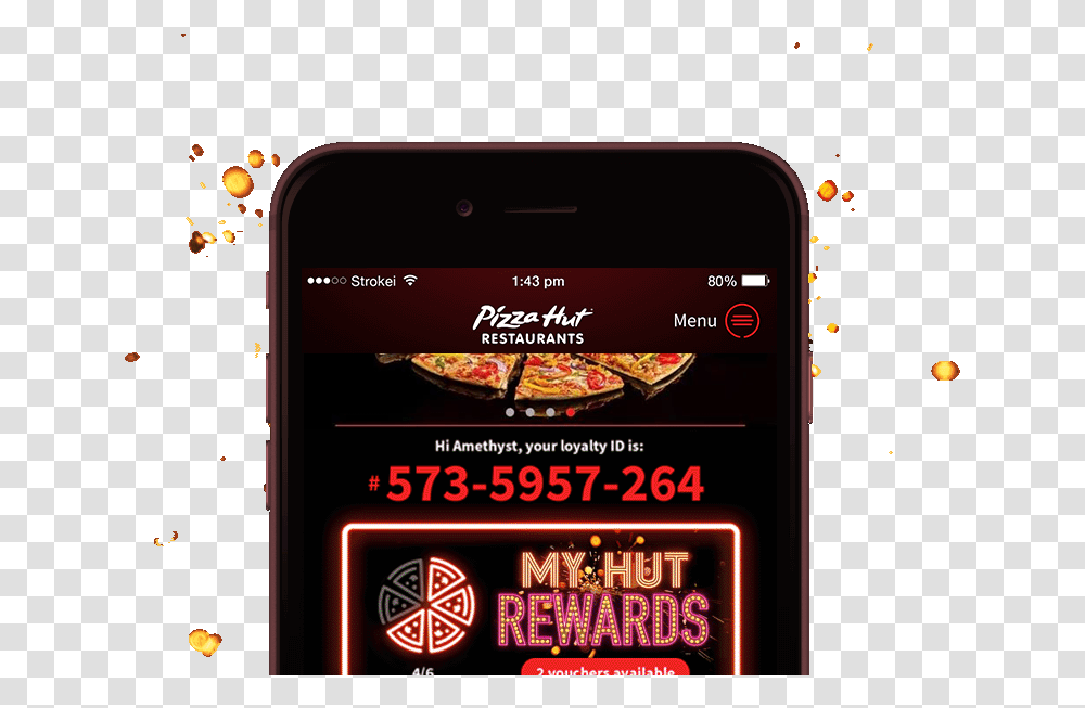 Pizza Hut, Mobile Phone, Electronics, Cell Phone, Arcade Game Machine Transparent Png