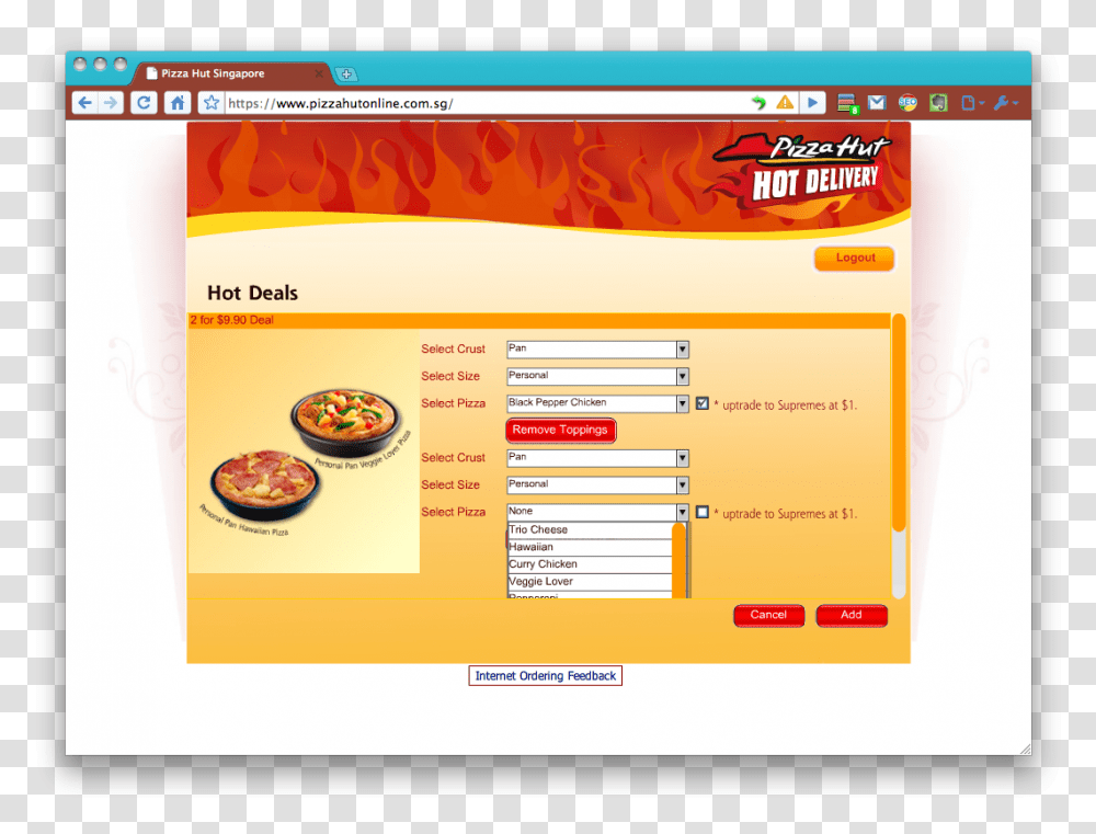 Pizza Hut Order System Download Ordering System Design, File, Menu, Flyer Transparent Png