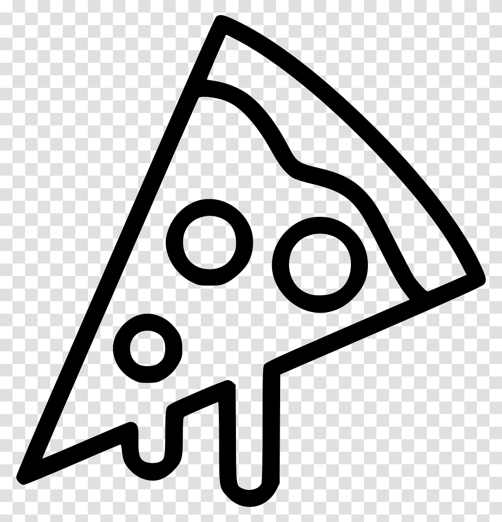 Pizza Icon, Triangle, Label Transparent Png