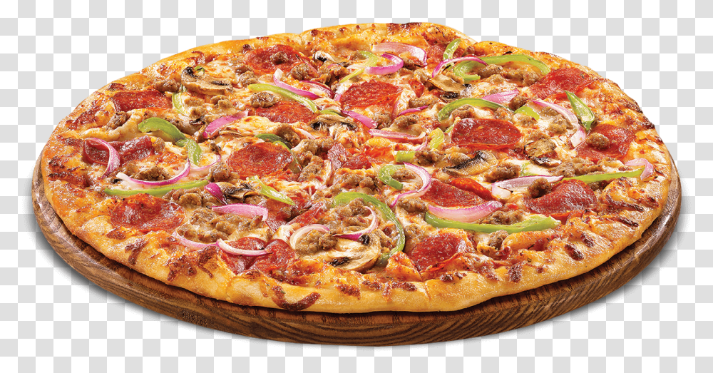 Pizza Image Pepperoni And Beef Pizza, Food Transparent Png