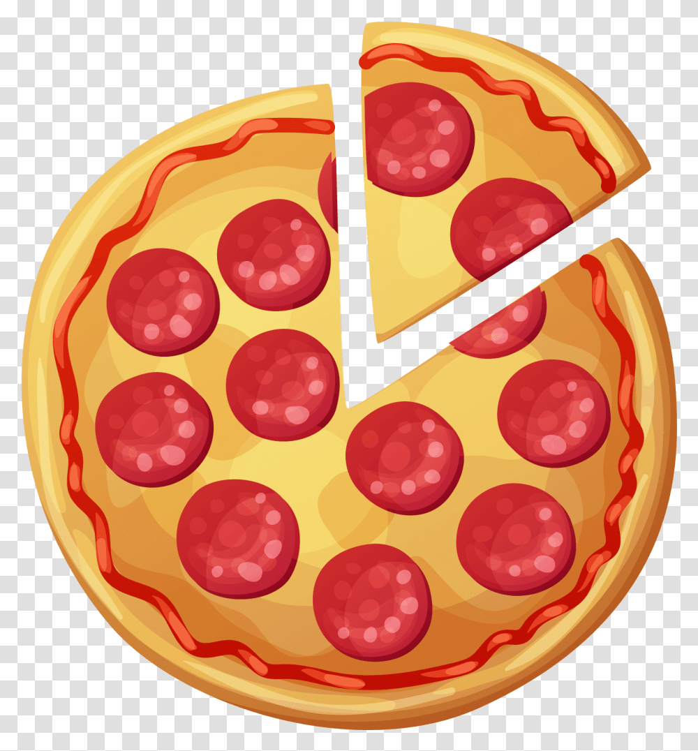 Pizza Images Cartoon Slice Of, Food, Sweets, Cake, Dessert Transparent Png
