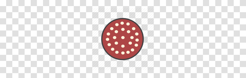Pizza Ingredients Clipart, Texture, Polka Dot, Rug, Advertisement Transparent Png