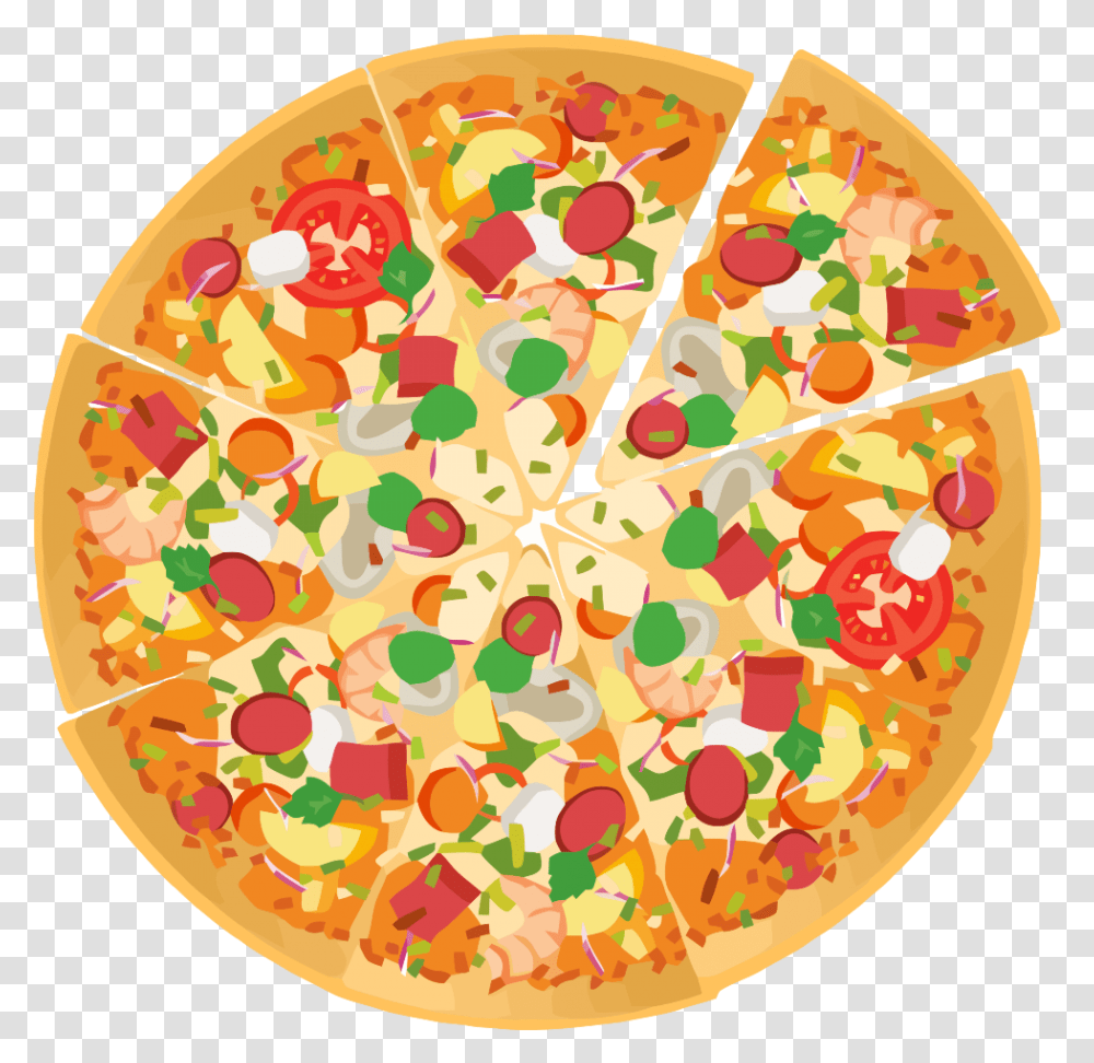 Pizza Junk Food, Rug, Paper, Confetti Transparent Png