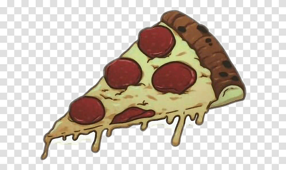 Pizza, Label, Food, Meal, Ketchup Transparent Png