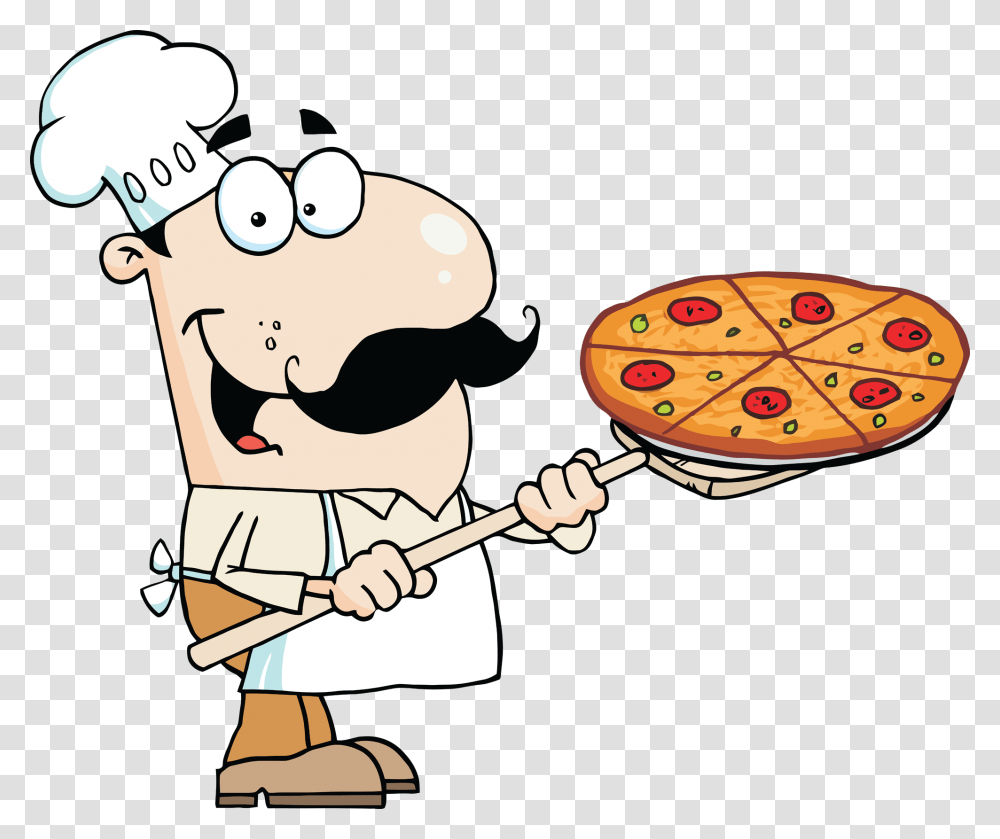 Pizza Man, Bowl, Soup Bowl Transparent Png