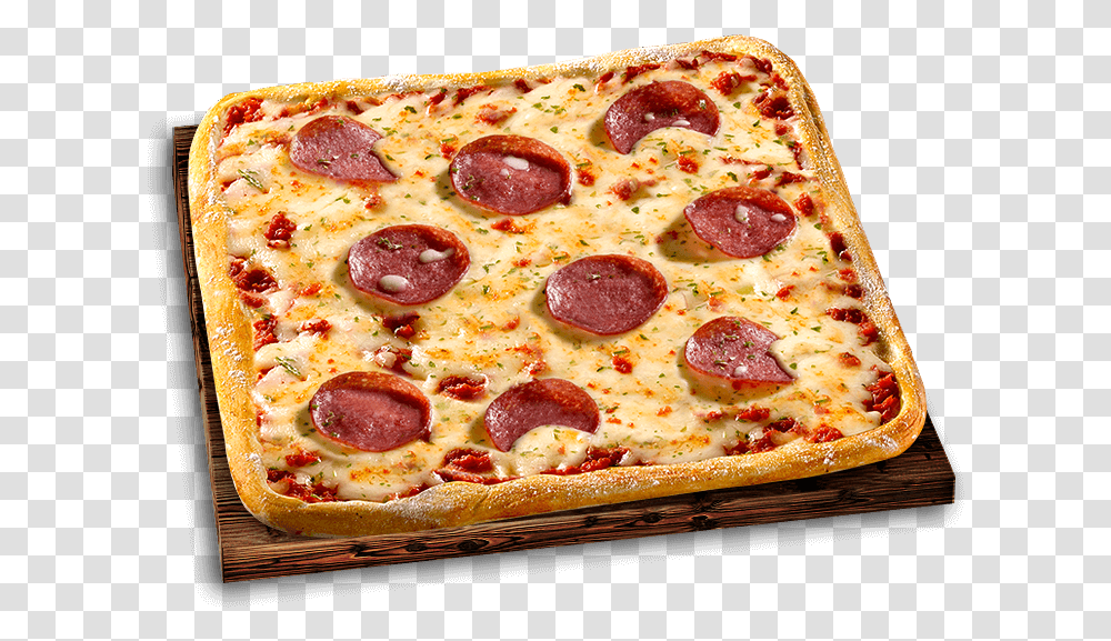 Pizza Mittagsschmaus Salami California Style Pizza, Food, Outdoors, Sliced Transparent Png