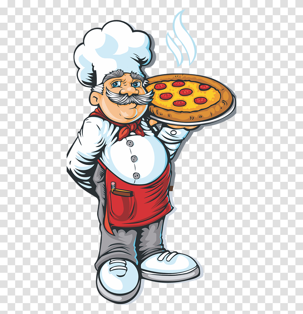 Pizza, Person, Food, Sweets, Juggling Transparent Png
