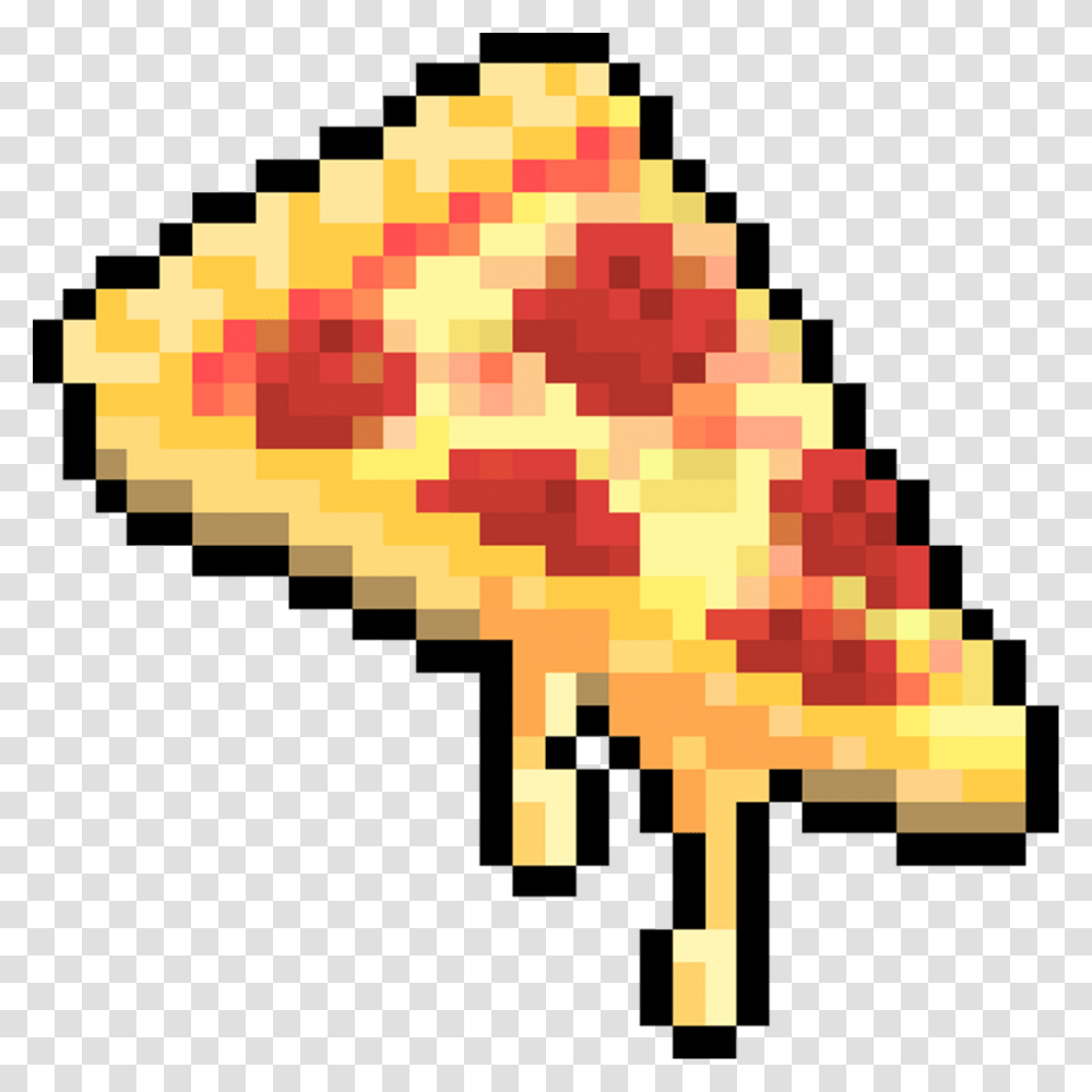 Pizza Pixel Pixels Pixeles Tumblr Food Pizza Pixel Art, Triangle, Rug, Outdoors Transparent Png