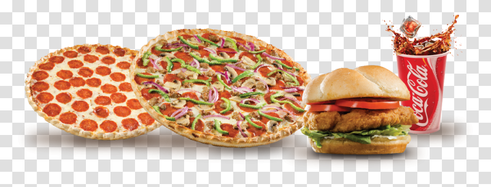 Pizza Pizza Burger Images, Food, Bread, Sliced, Plant Transparent Png
