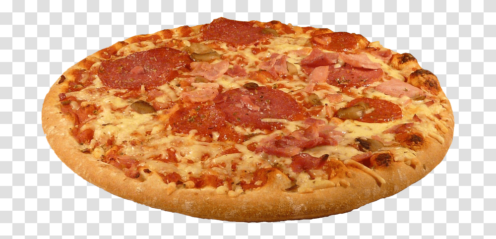 Pizza Salami Italian Isolated Pizza Or Chicken Tenders, Food, Sliced Transparent Png
