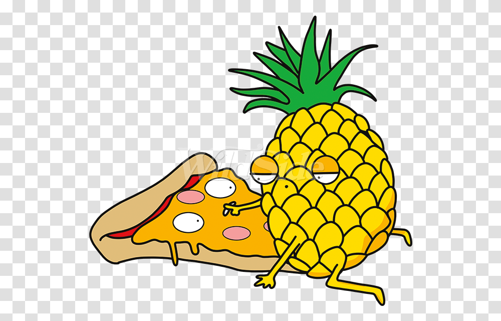 Pizza Slice Clipart Download Superfood, Plant, Pineapple, Fruit Transparent Png