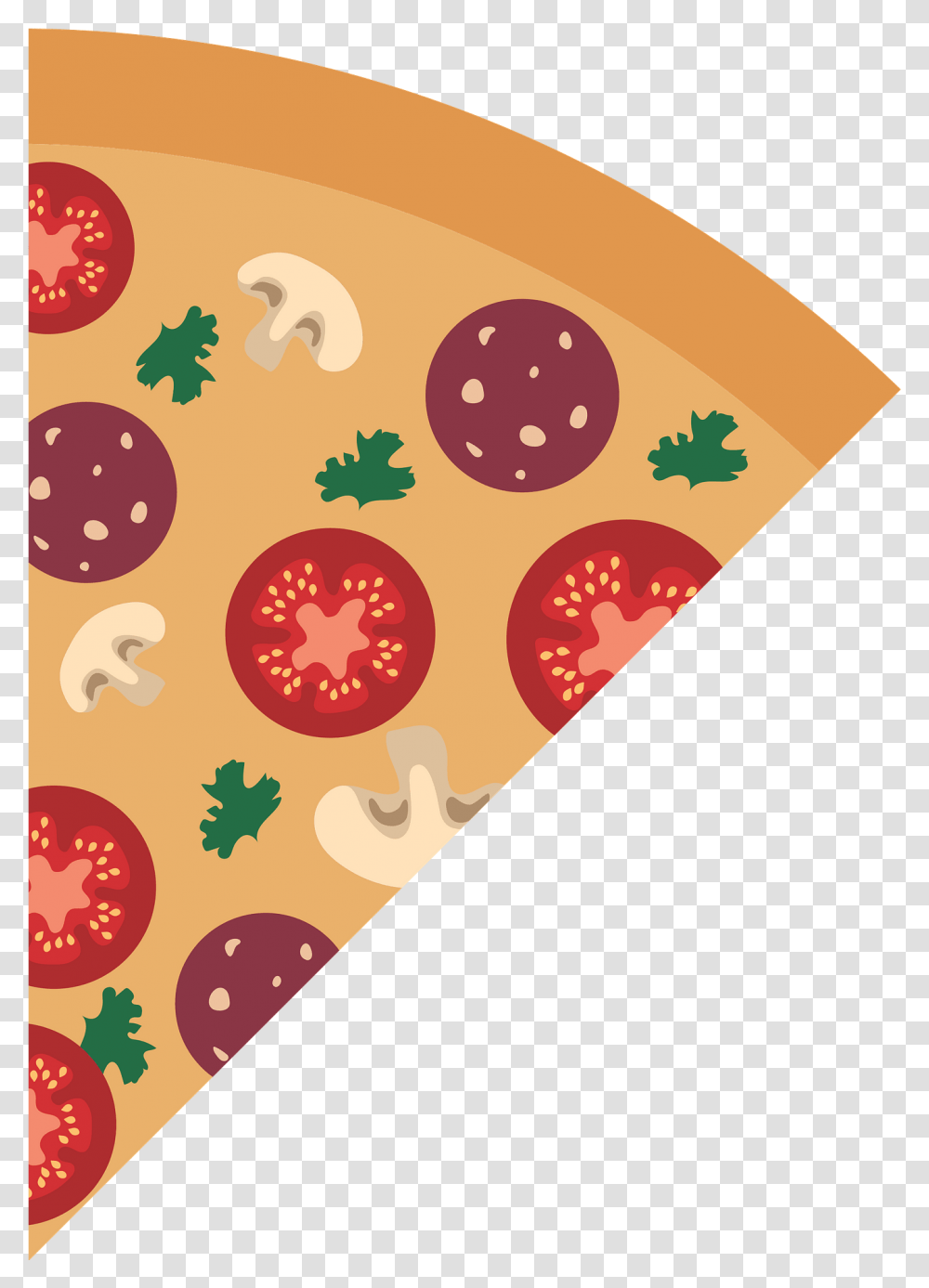 Pizza Slice Clipart Free Download Creazilla Pizza Slice Vector, Label, Text, Rug, Graphics Transparent Png
