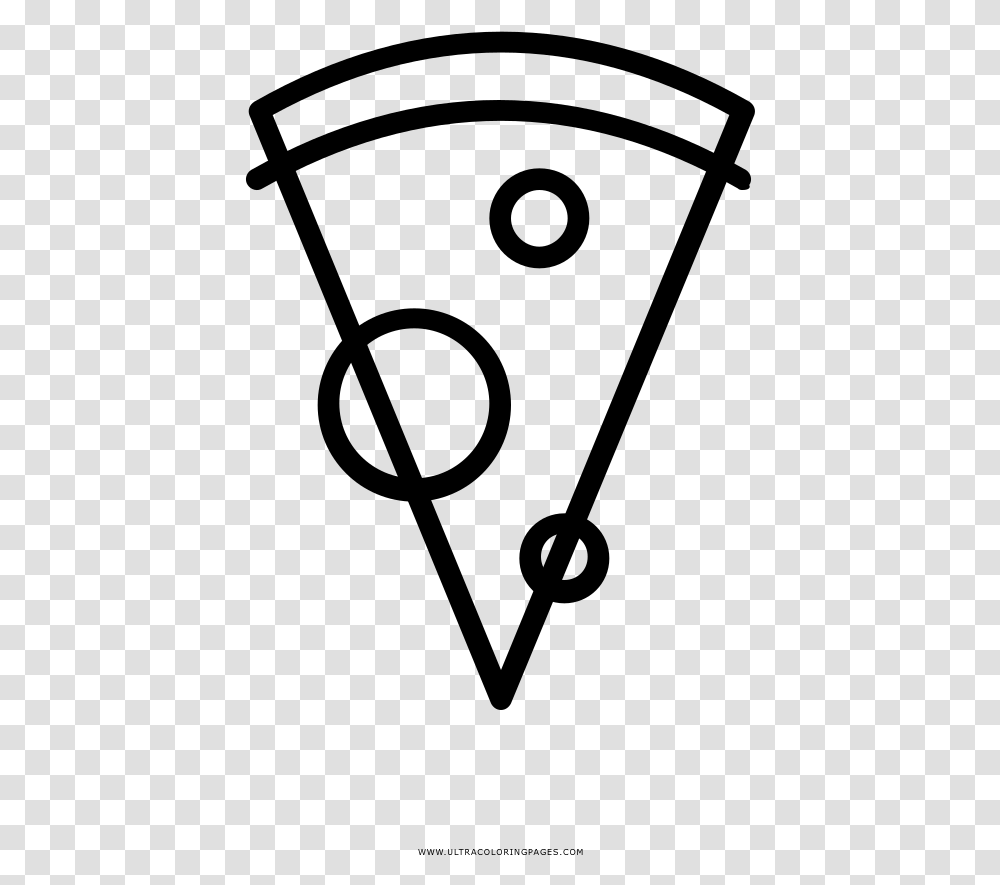 Pizza Slice Coloring, Gray, World Of Warcraft Transparent Png