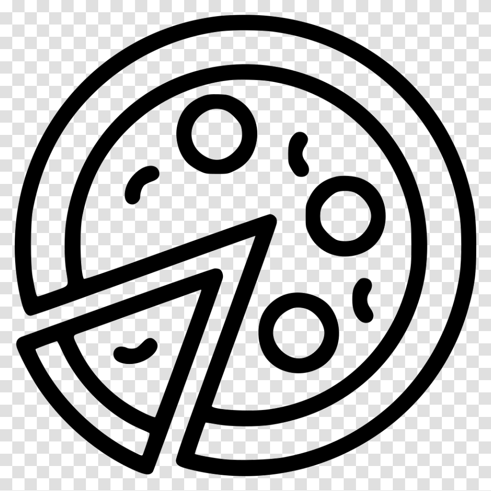 Pizza Slice Comments Pizza Food Icon, Logo, Trademark Transparent Png