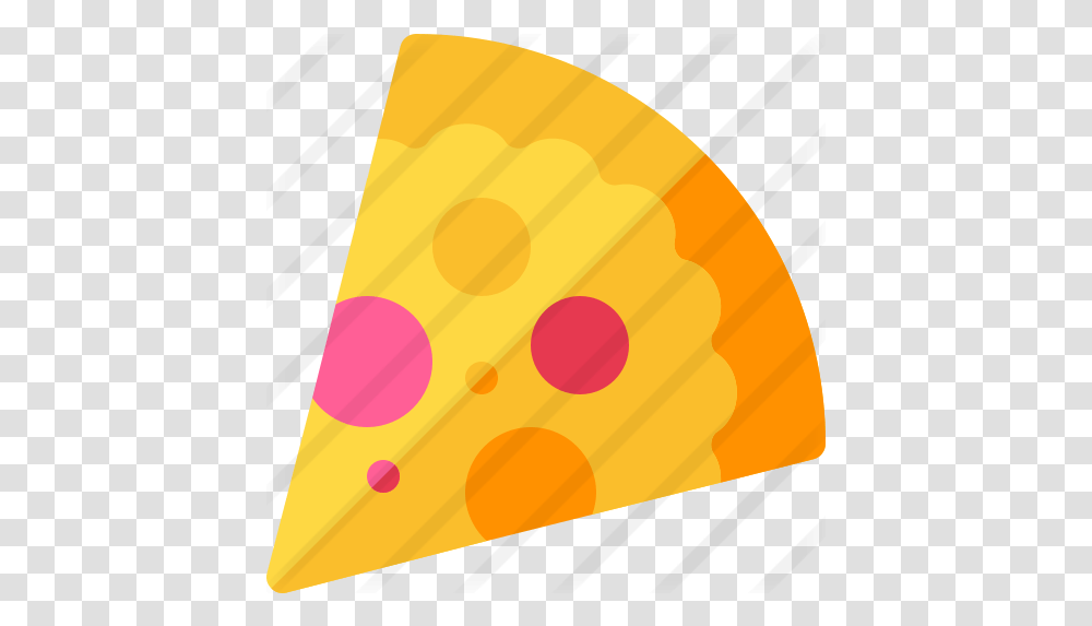 Pizza Slice Free Food And Restaurant Icons Circle, Clothing, Apparel, Text, Hat Transparent Png