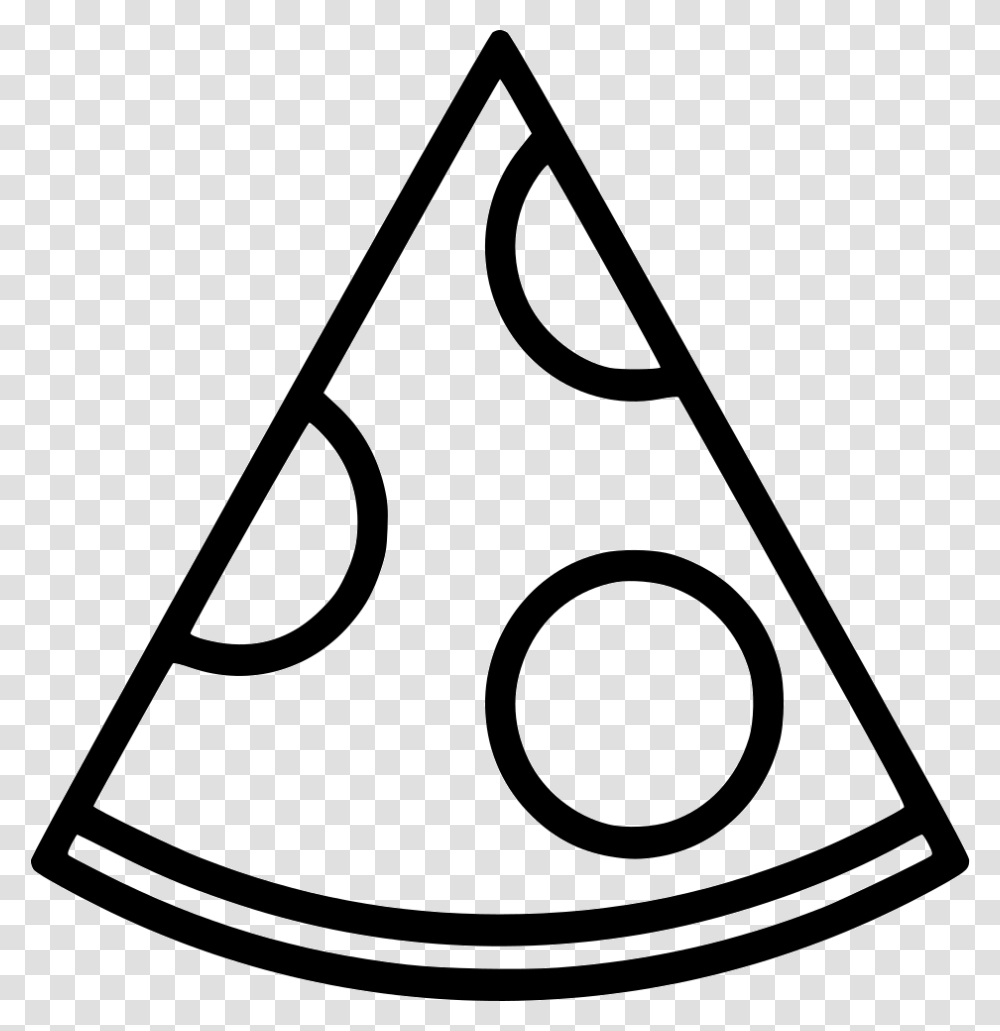 Pizza Slice Icon Free Download, Triangle, Shovel, Tool Transparent Png