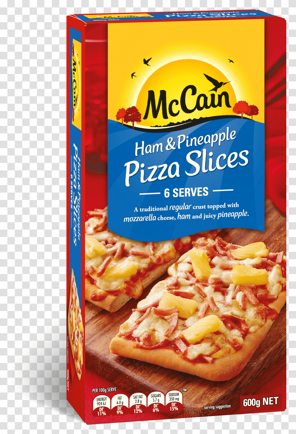 Pizza Slice Mccain Pizza Squares Transparent Png