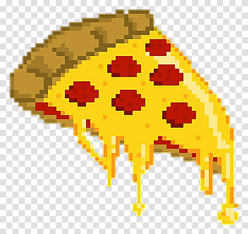 Pizza Slice Pixel Art, Cross, Rug, Triangle Transparent Png