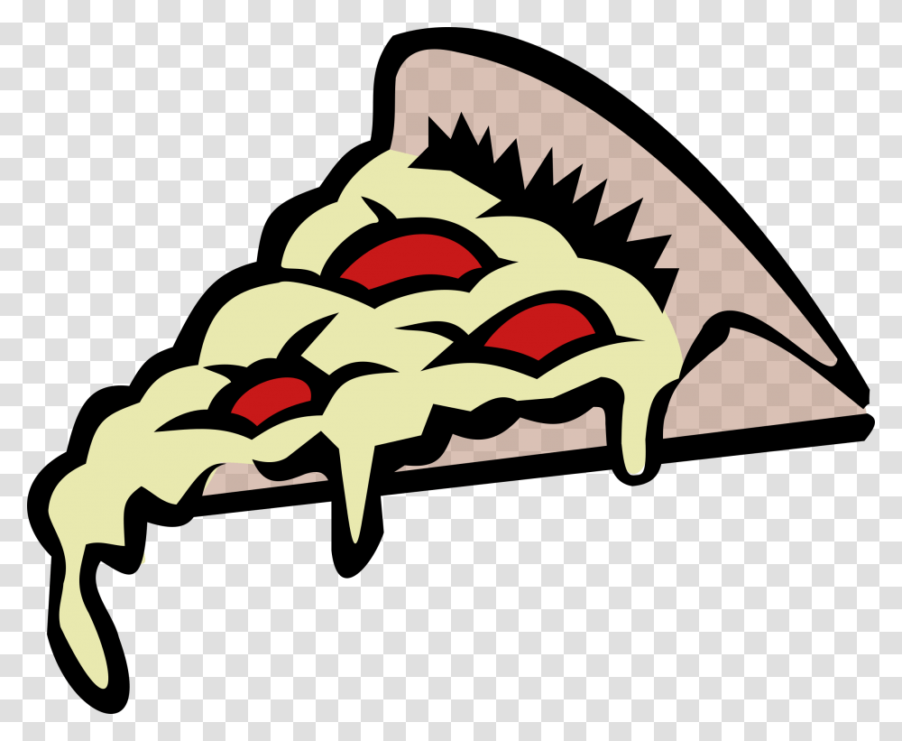 Pizza Slice, Plant, Food, Teeth, Mouth Transparent Png