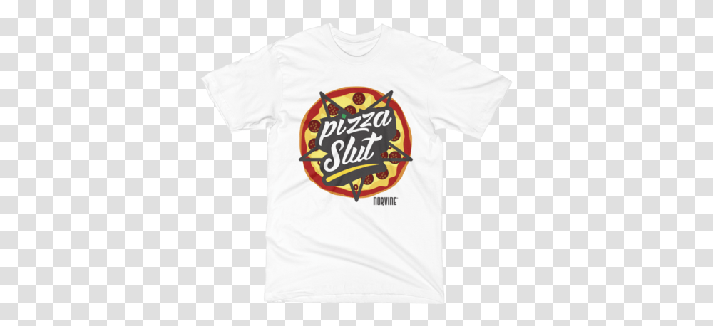 Pizza Slut From Hell Light Colors Sold By Norvine On Storenvy T, Clothing, Apparel, T-Shirt Transparent Png
