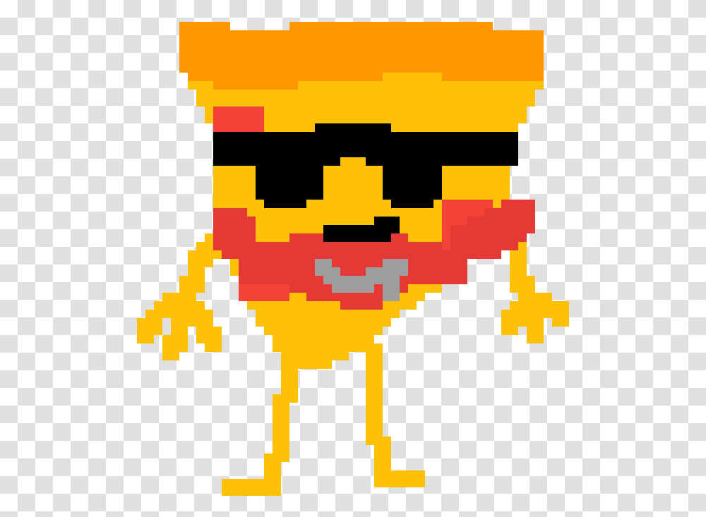 Pizza Steve And Belly Bag Illustration, Minecraft, Animal, Pac Man, Poster Transparent Png