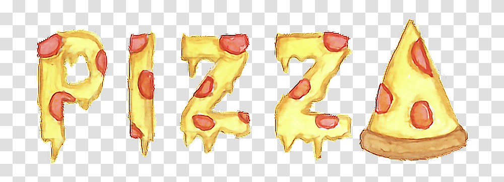 Pizza Texto Text Tumblr, Number, Alphabet, Hand Transparent Png