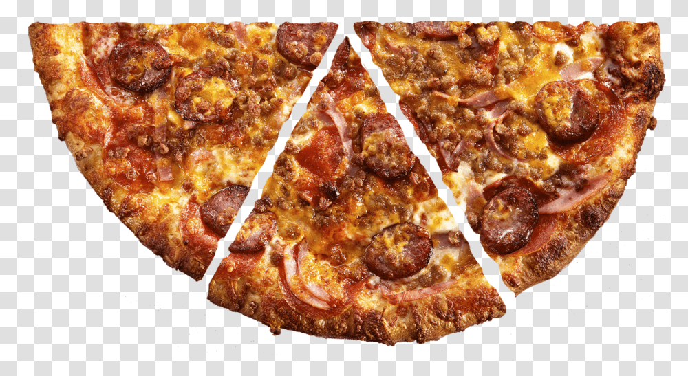 Pizza Top View, Food Transparent Png