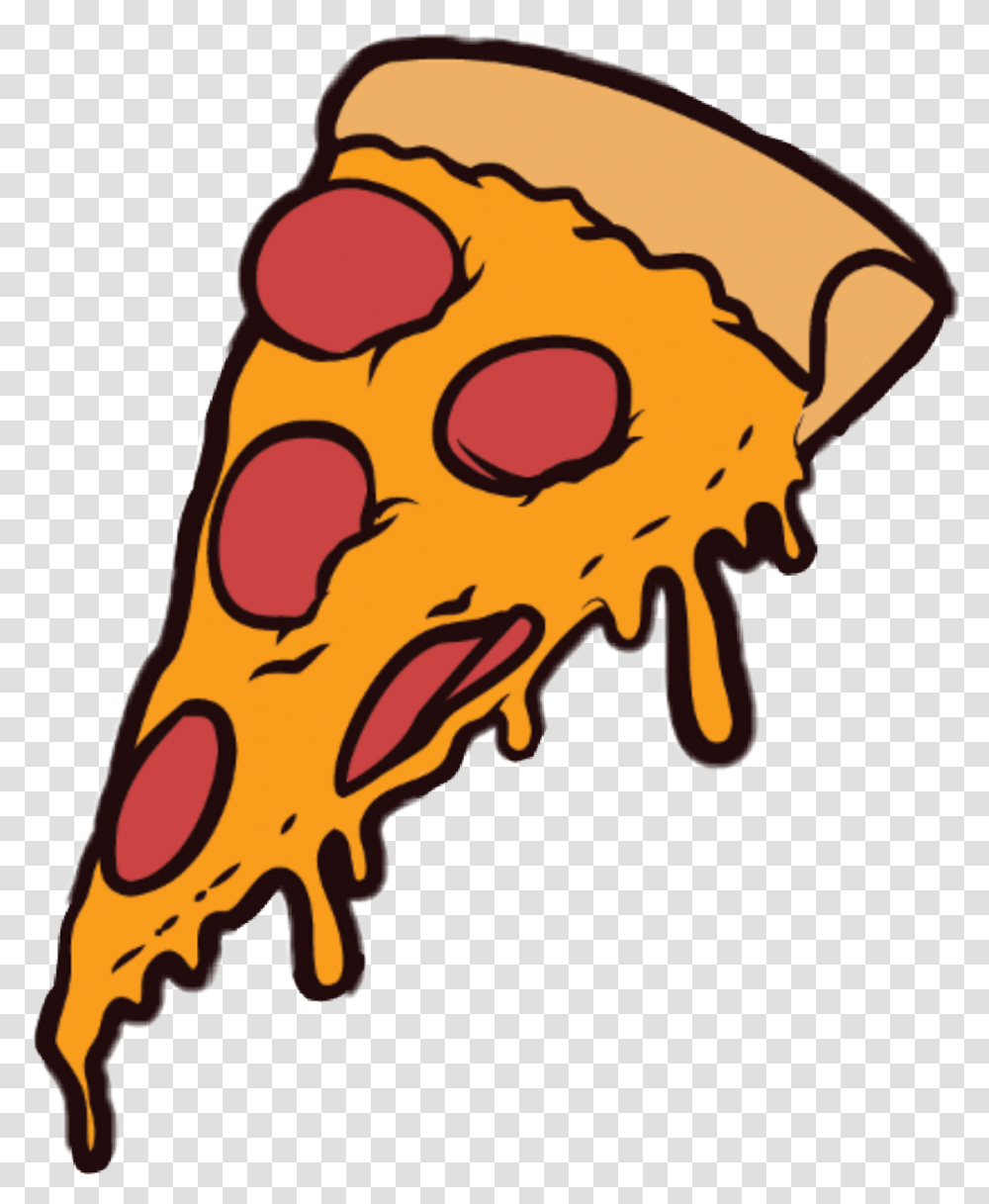 Pizza Tumblr Pizza Cartoon Background, Food, Halloween, Wasp, Bee Transparent Png