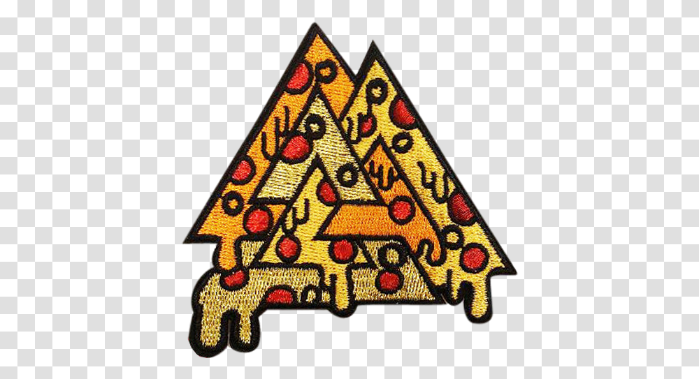 Pizza Valknut Patch Dot, Rug, Triangle, Art, Pattern Transparent Png