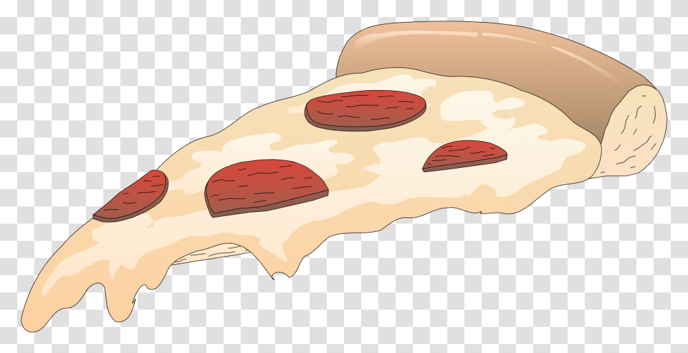 Pizza Vector Cartoon Pizza Slice, Food, Plant, Nut, Vegetable Transparent Png