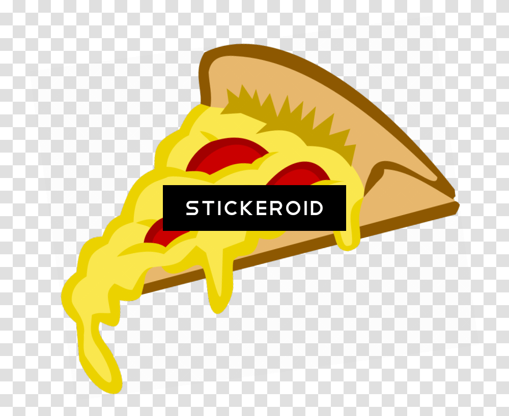 Pizza With Cheese Clipart Custom Pizza Slice Throw Blanket Pizza Desenho Fatia, Plant, Food, Fruit, Papaya Transparent Png