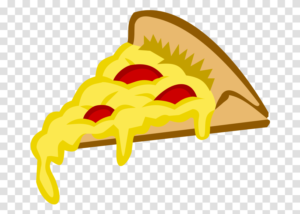 Pizza With Cheese Clipart Stickpng In Pizza, Food, Plant, Fruit, Produce Transparent Png