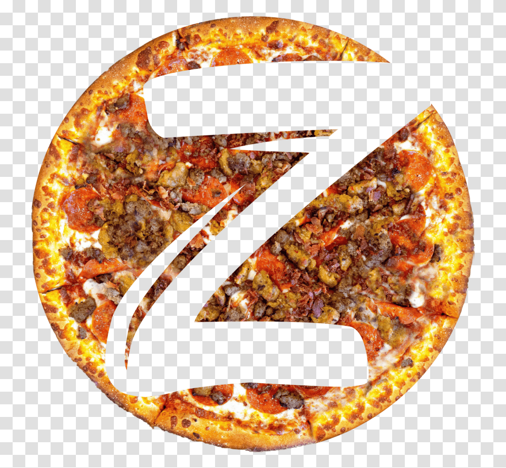 Pizza With Zoners Z, Alphabet, Food, Ampersand Transparent Png