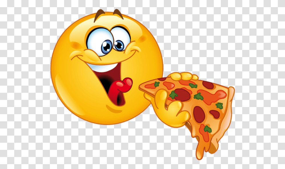 Pizzaria Take Out Ham Food Pizza Smiley, Plant, Fruit, Egg, Sweets Transparent Png