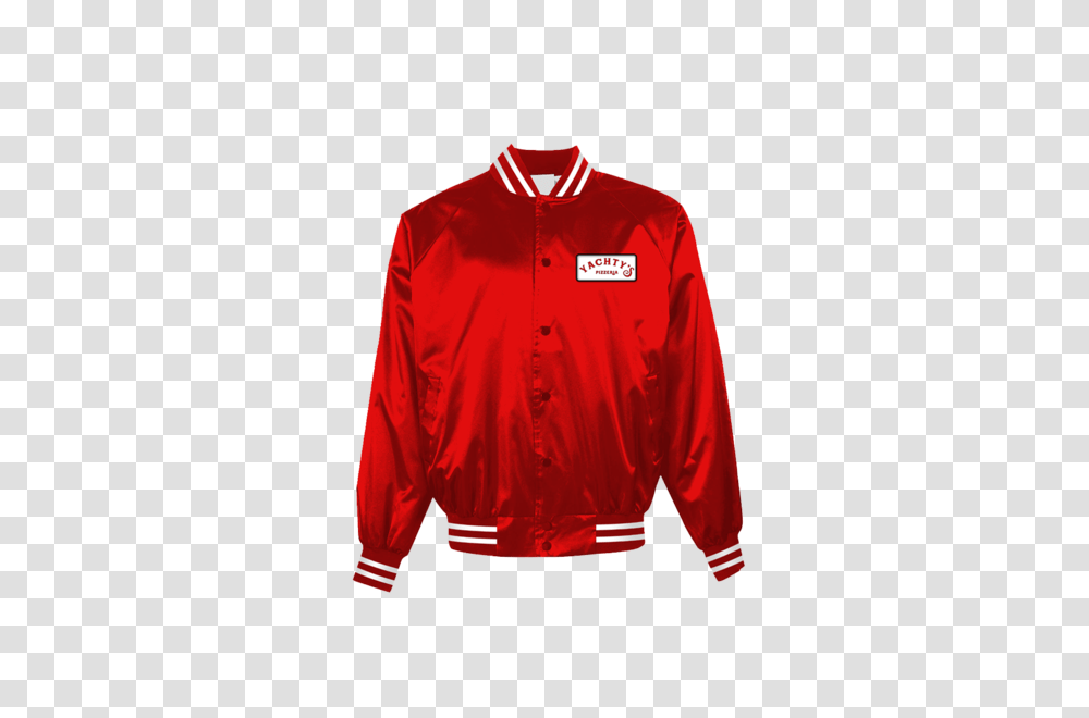 Pizzeria Satin Red Jacket Lil Yachty Store, Apparel, Coat, Sweatshirt Transparent Png
